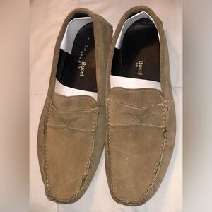 Bacco Bucci Men's Colton Slip On Men's Tan Suede Loafers